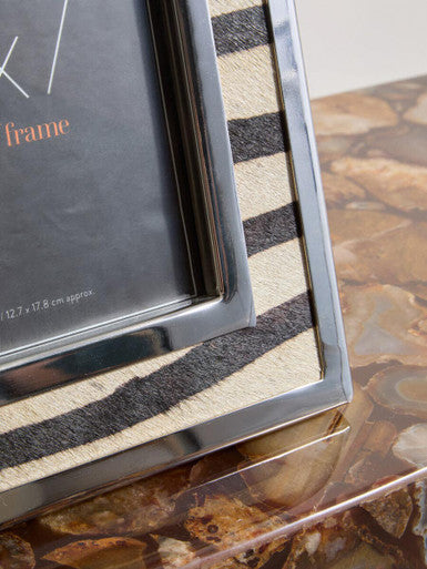 5in x 7in Zebra Design Photo Frame | Kensington Townhouse