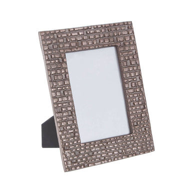 Arya Pewter Finish 4 x 6 Photo Frame