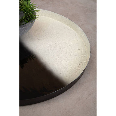Set of Two Black and White Ombre Trays | Ramus