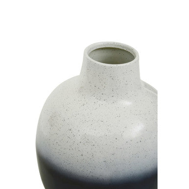 Small Black and White Ombre Vase | Ramus