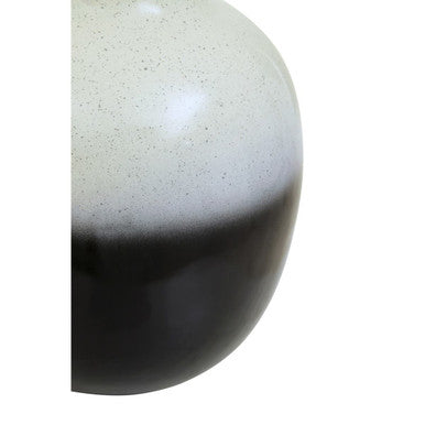 Large Black and White Ombre Vase | Ramus
