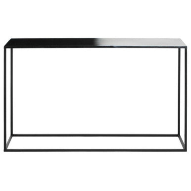 Ramus Black and White Ombre Finish Console Table