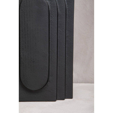 Tall Matt Black Finish Vase | Hapax