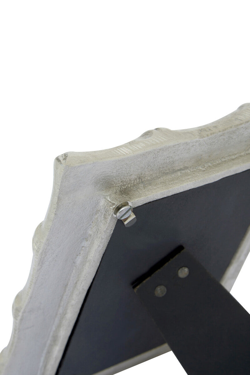 Silver Finish Bamboo Effect 4In X 6In Photo Frame | Hiba