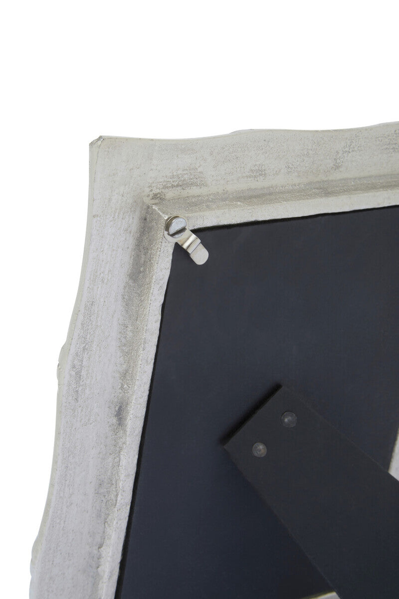 Silver Finish Bamboo Effect 5In x 7In Photo Frame | Hiba