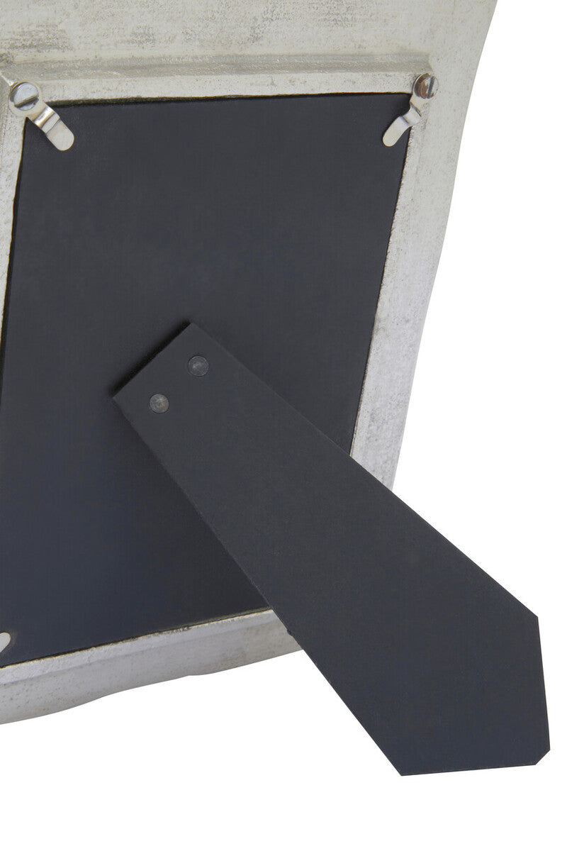 Silver Finish Bamboo Effect 5In x 7In Photo Frame | Hiba