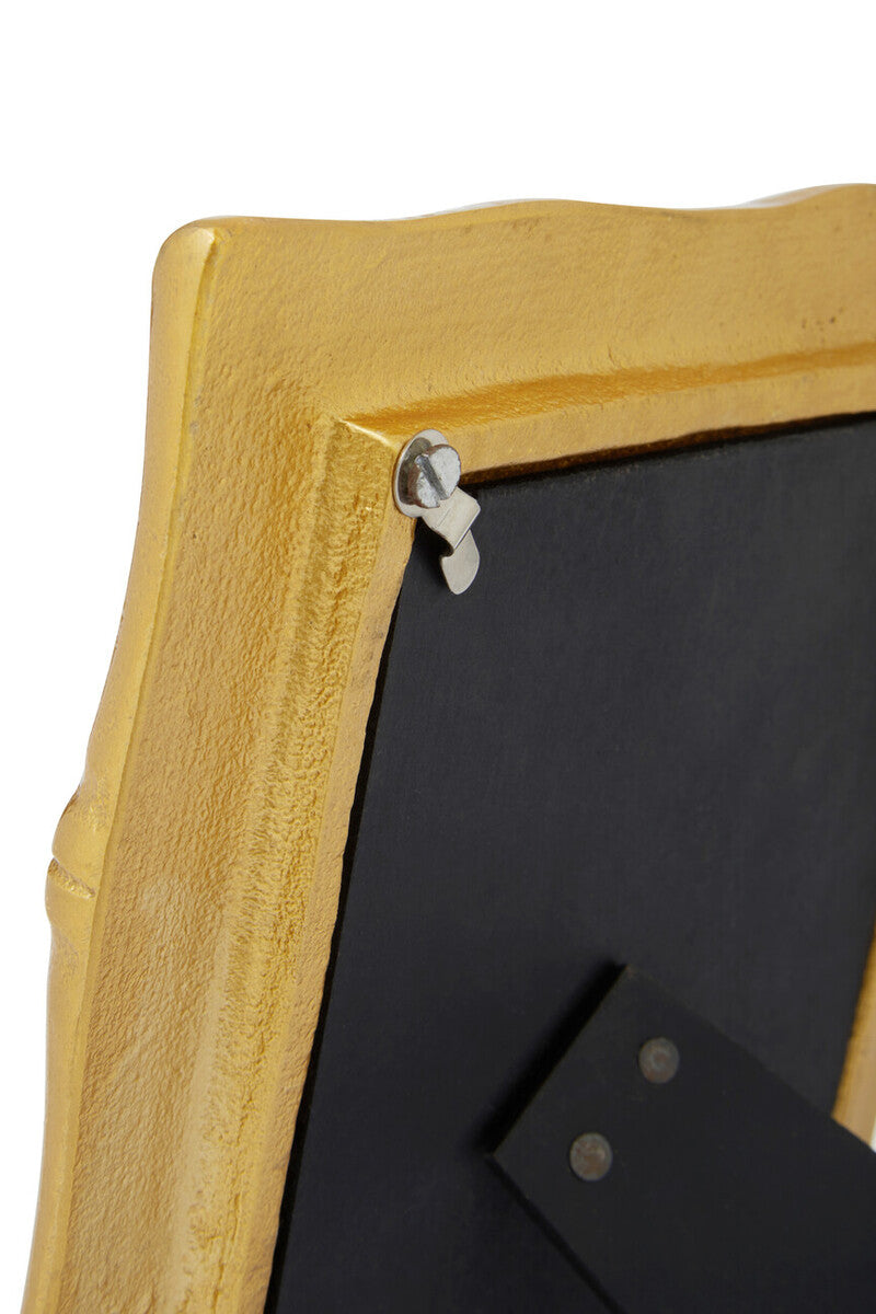 Gold Finish Bamboo Effect Photo Frame 5x7in | Hiba