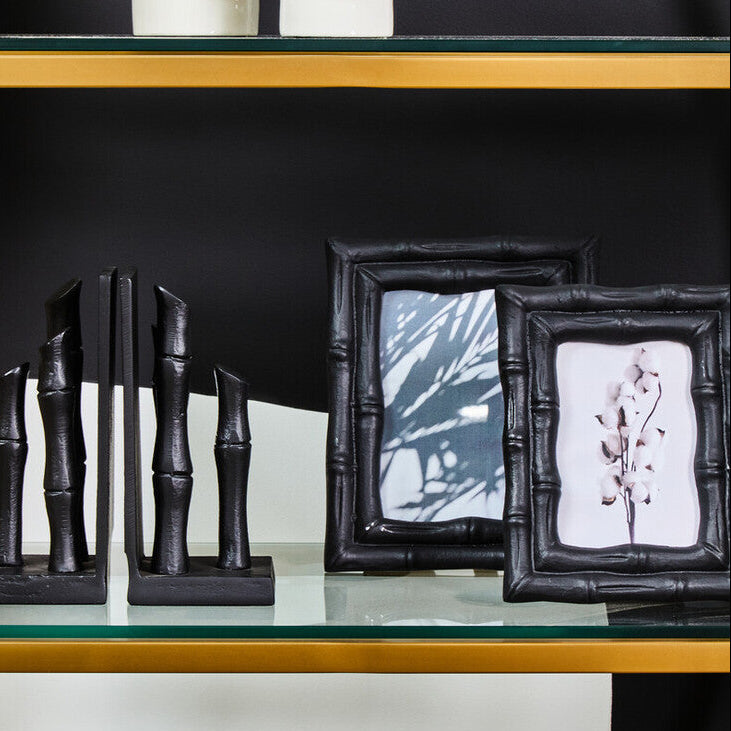 4 X 6 Black Finish Bamboo Effect Photo Frame | Hiba