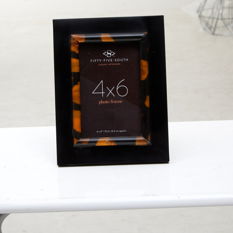 4 X 6 Inch Tortoise Shell Photo Frame | Roma