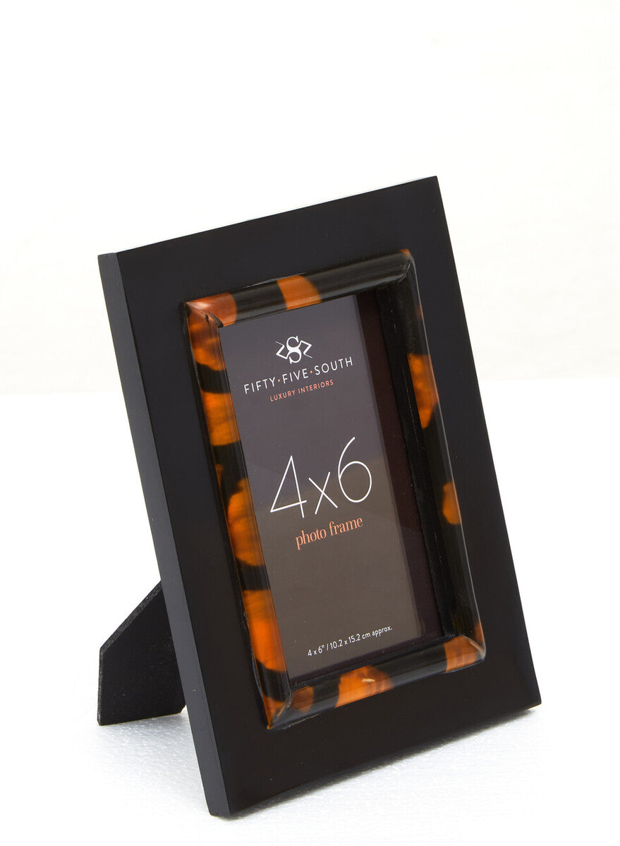 4 X 6 Inch Tortoise Shell Photo Frame | Roma