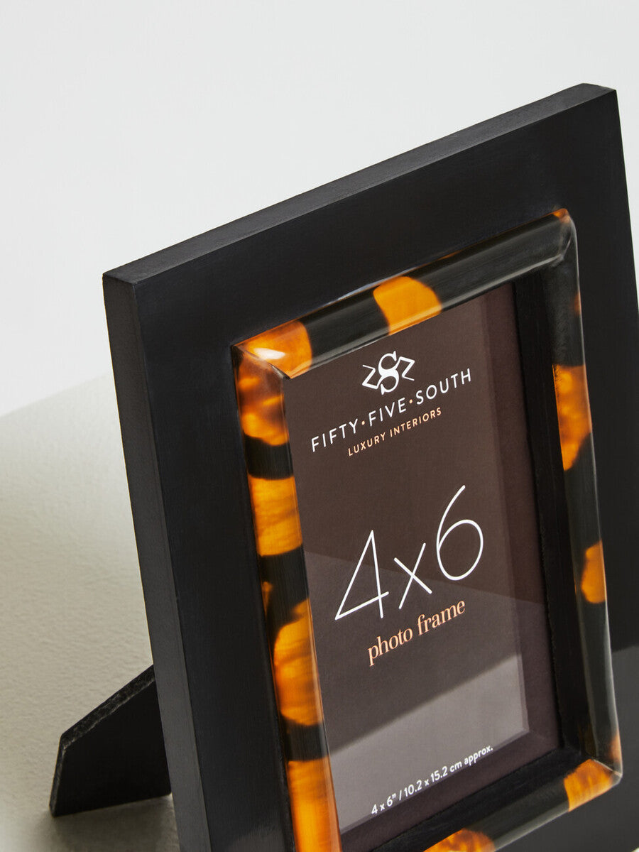 4 X 6 Inch Tortoise Shell Photo Frame | Roma