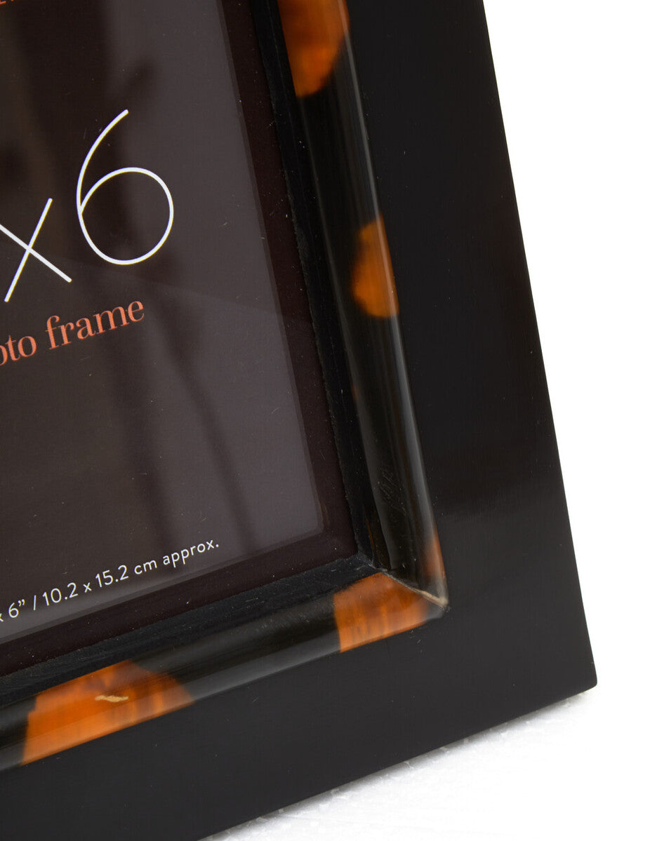 4 X 6 Inch Tortoise Shell Photo Frame | Roma