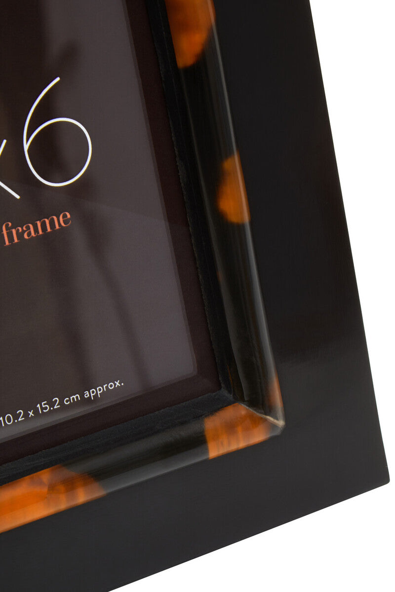 4 X 6 Inch Tortoise Shell Photo Frame | Roma