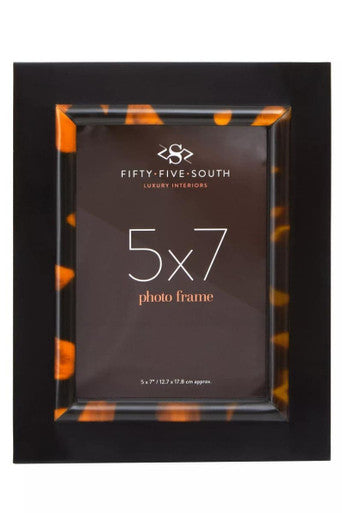 5 X 7 in Tortoise Shell Photo Frame | Roma