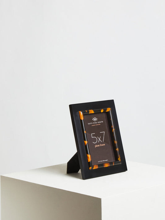 5 X 7 in Tortoise Shell Photo Frame | Roma