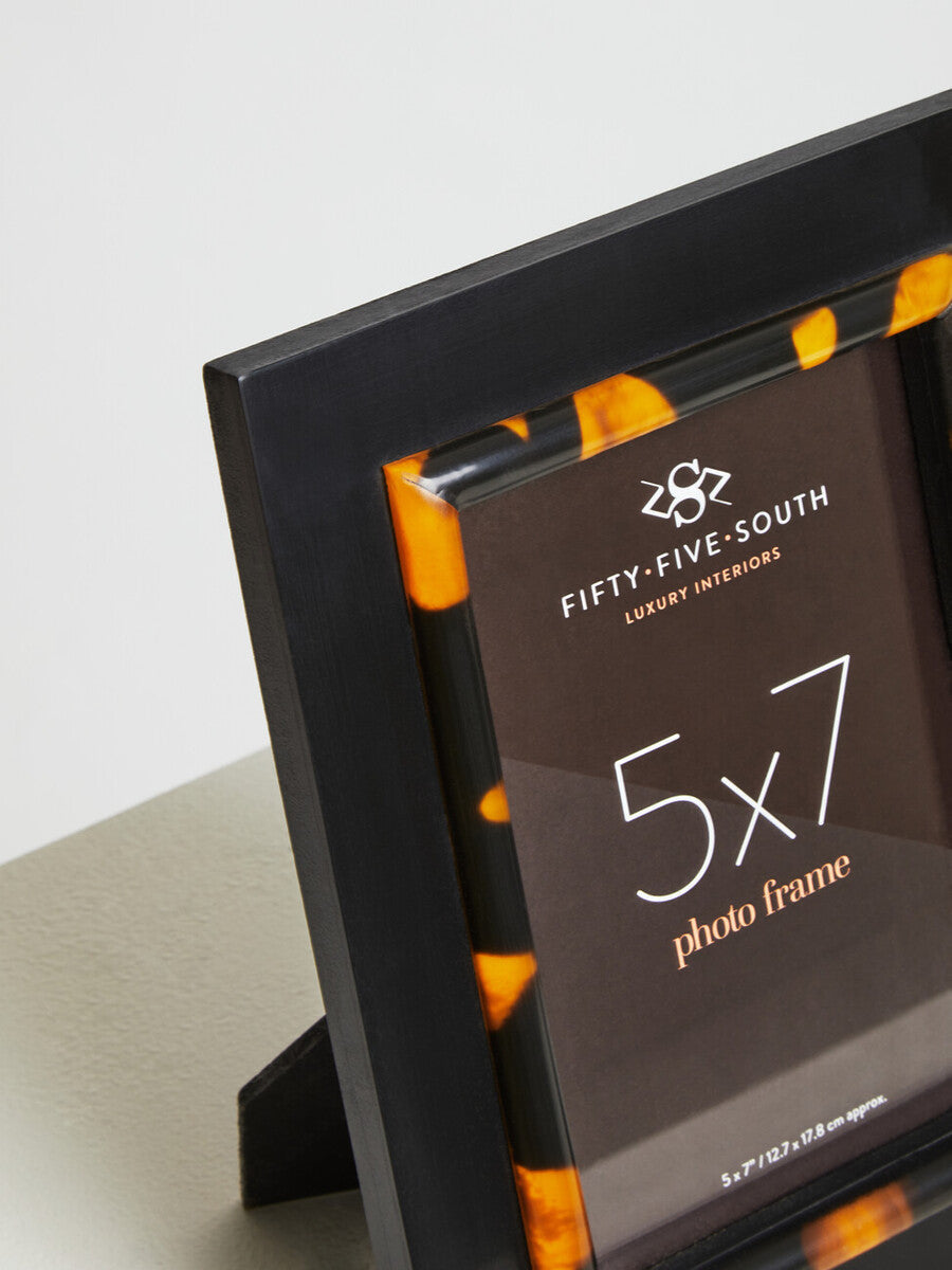 5 X 7 in Tortoise Shell Photo Frame | Roma