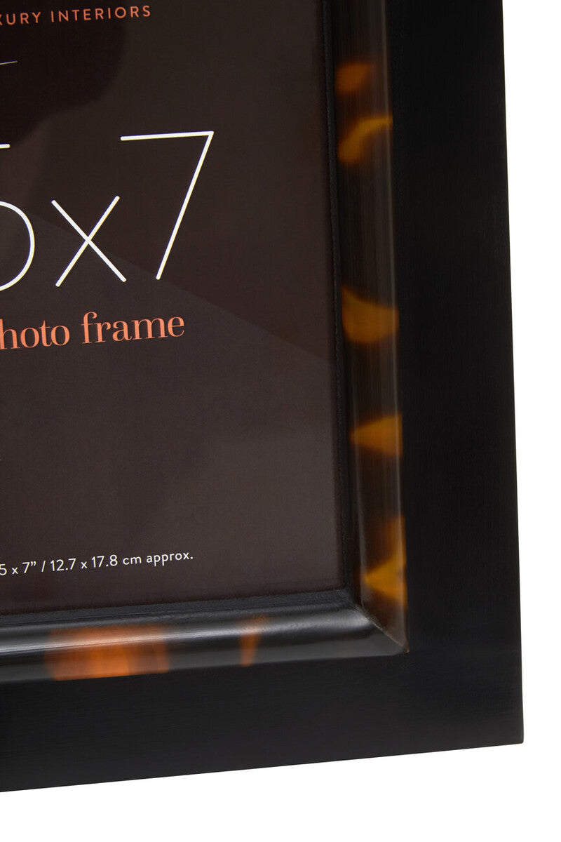 5 X 7 in Tortoise Shell Photo Frame | Roma