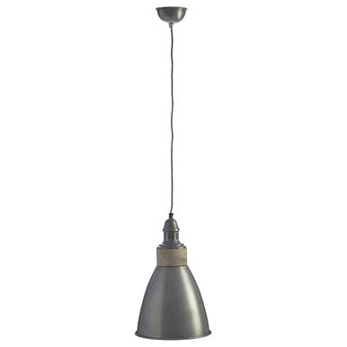 Pendant Light with Zinc Finish | Oslo