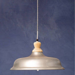 Small Pendant Light with Zinc Finish | Oslo