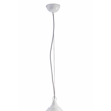 Large White Bell Shaped Pendant Light | Oslo