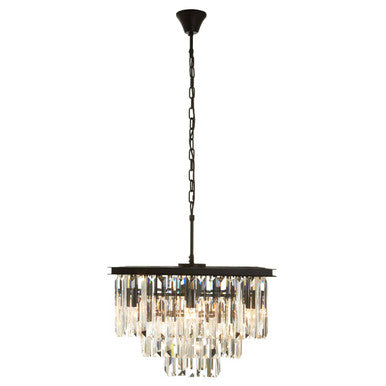 Multi Crystal Pendant Light | Kensington Townhouse