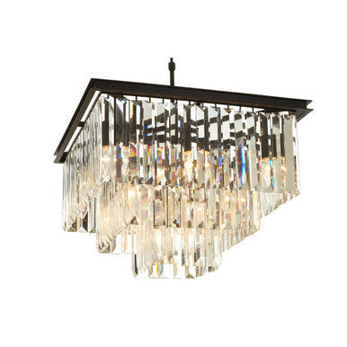 Multi Crystal Pendant Light | Kensington Townhouse