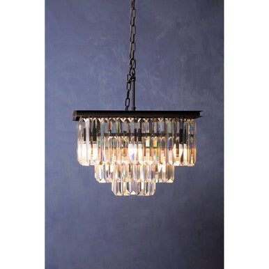 Multi Crystal Pendant Light | Kensington Townhouse