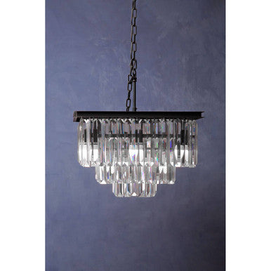 Multi Crystal Pendant Light | Kensington Townhouse