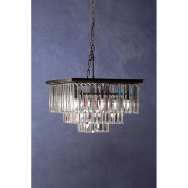 Multi Crystal Pendant Light | Kensington Townhouse