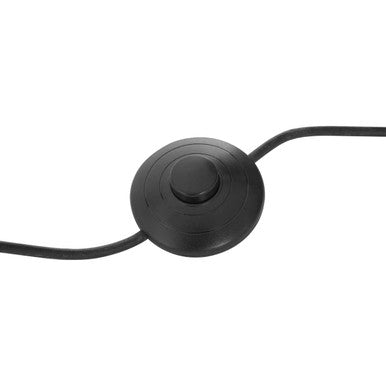 Black Finish Floor Lamp with Gauze Shade | Hampstead