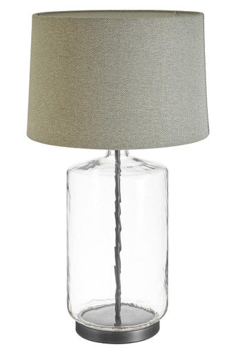 Table Lamp with Grey and Black Shade | Unita