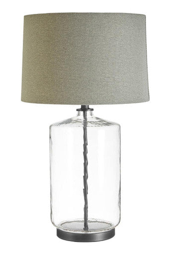 Table Lamp with Grey and Black Shade | Unita