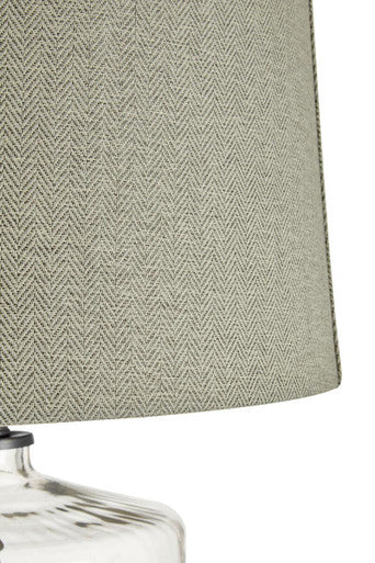 Table Lamp with Grey and Black Shade | Unita