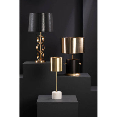 Drum Shade Table Lamp | Melvin