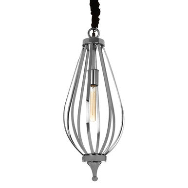 Small Drop Shape Metal Pendant Light | Callen