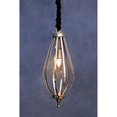 Small Drop Shape Metal Pendant Light | Callen