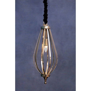 Small Drop Shape Metal Pendant Light | Callen