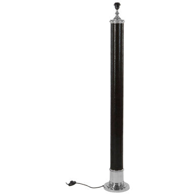 Black Leather Floor Lamp | Canon