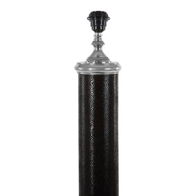 Black Leather Floor Lamp | Canon