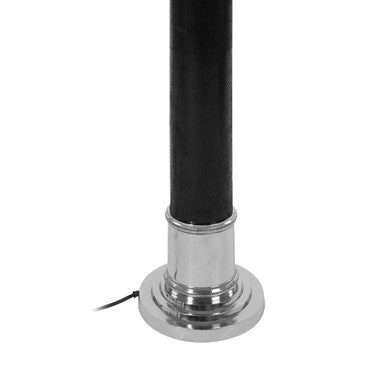 Black Leather Floor Lamp | Canon