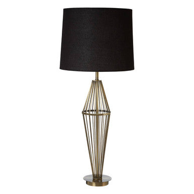 Antique Brass Table Lamp | Reginald