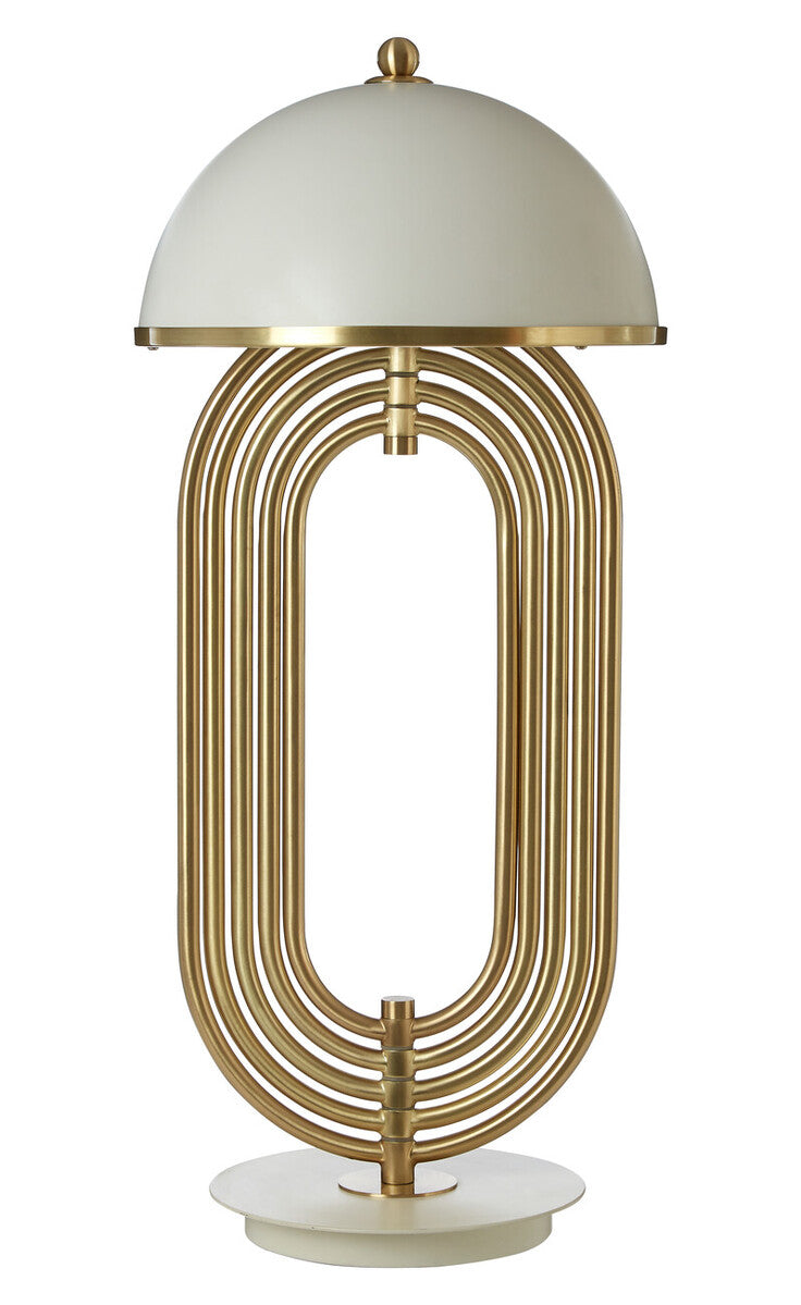 Table Lamp with White Shade | Metropolis