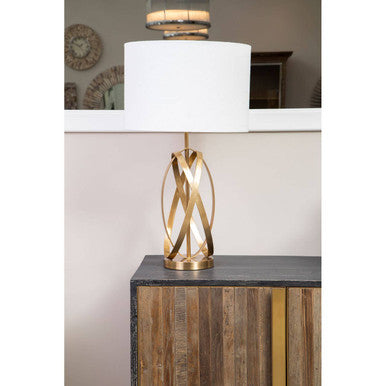 Gold Cross Table Lamp | Zaina