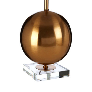Gold Sphere Table Lamp | Zena