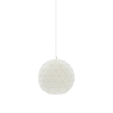 Medium White Pendant Light | Mateo