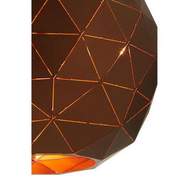 Medium Coffee Finish Pendant Light | Mateo