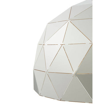 Small Silver Dome Pendant Light | Mateo