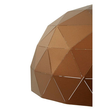 Medium Coffee Dome Pendant Light | Mateo