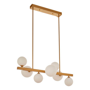 Bronze Finish 7 Light Statement Pendant Light | Abira