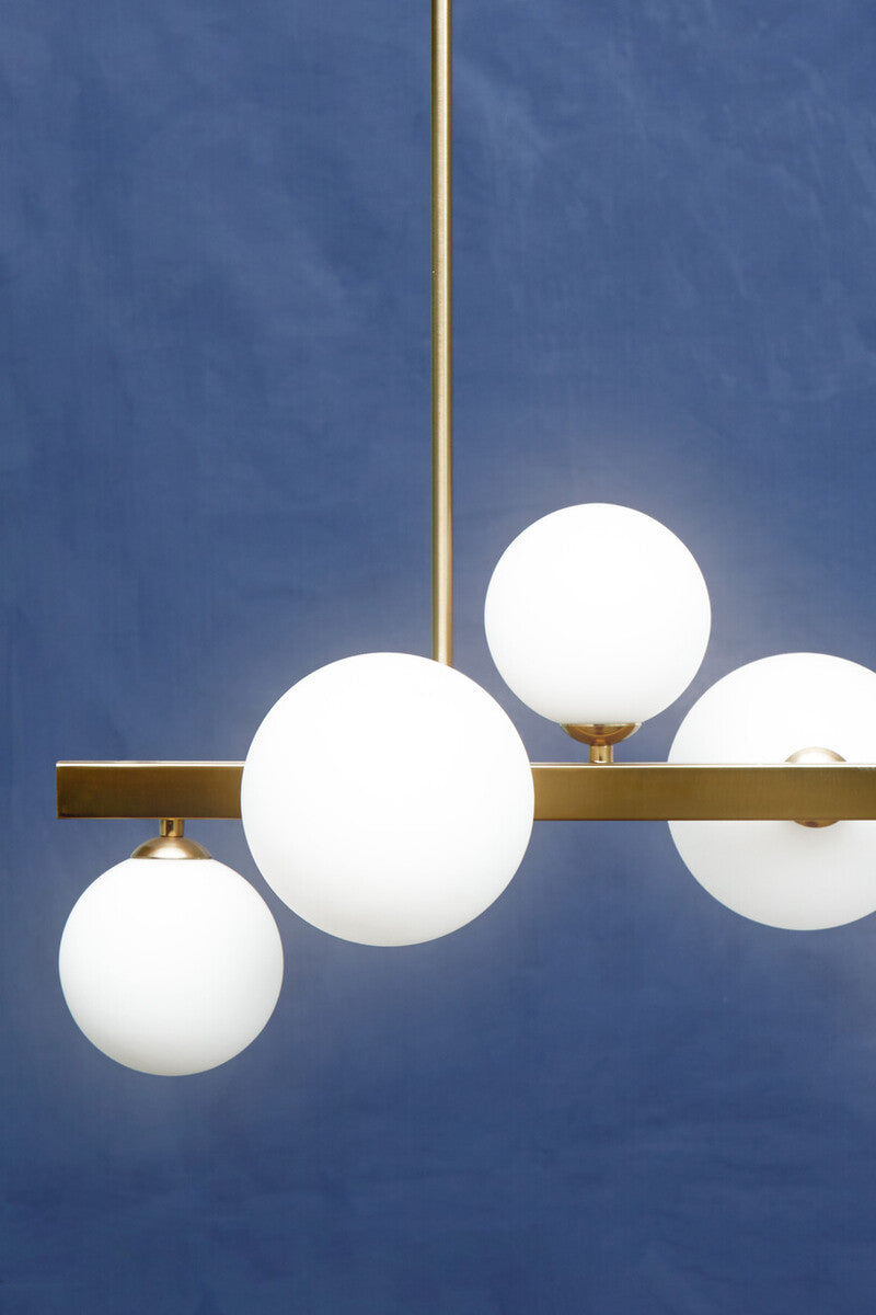 Bronze Finish 7 Light Statement Pendant Light | Abira